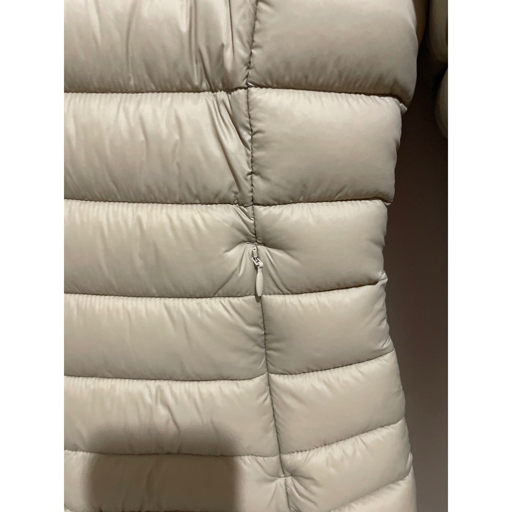 Save The Duck Womens Ultra Light Puffer Jacket Tan Beige Plumtech Size S Small - Picture 3 of 9